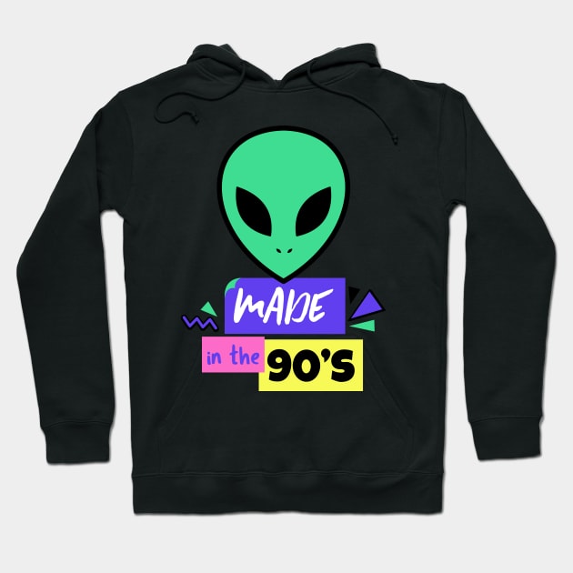 Made in the 90's - 90's Gift Hoodie by WizardingWorld